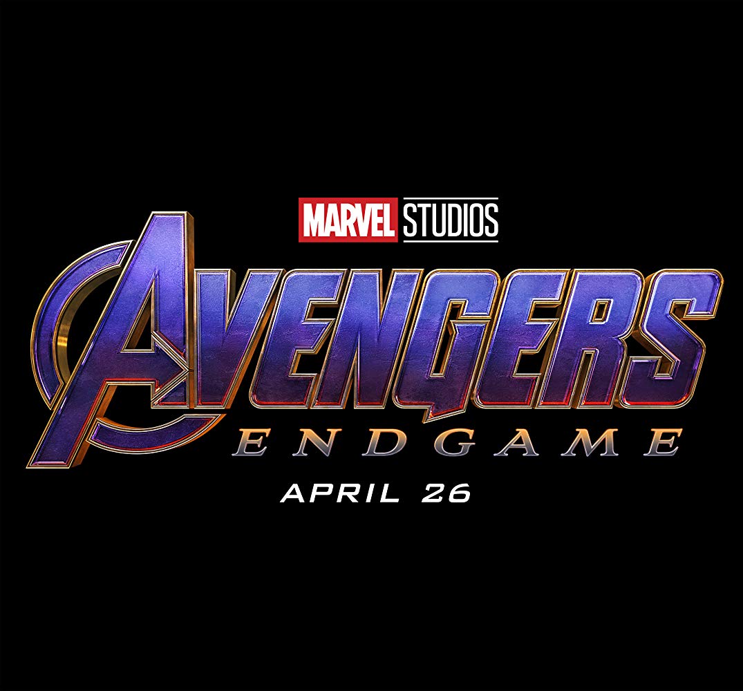 A black background with the following text: Avengers Endgame. April 26th.