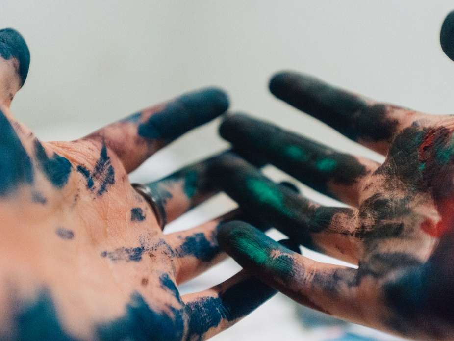 painted-hands
