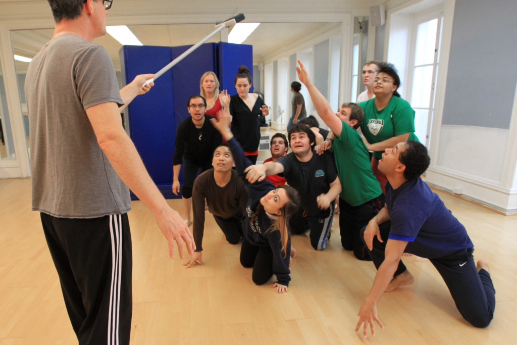blocking and choreography in acting class