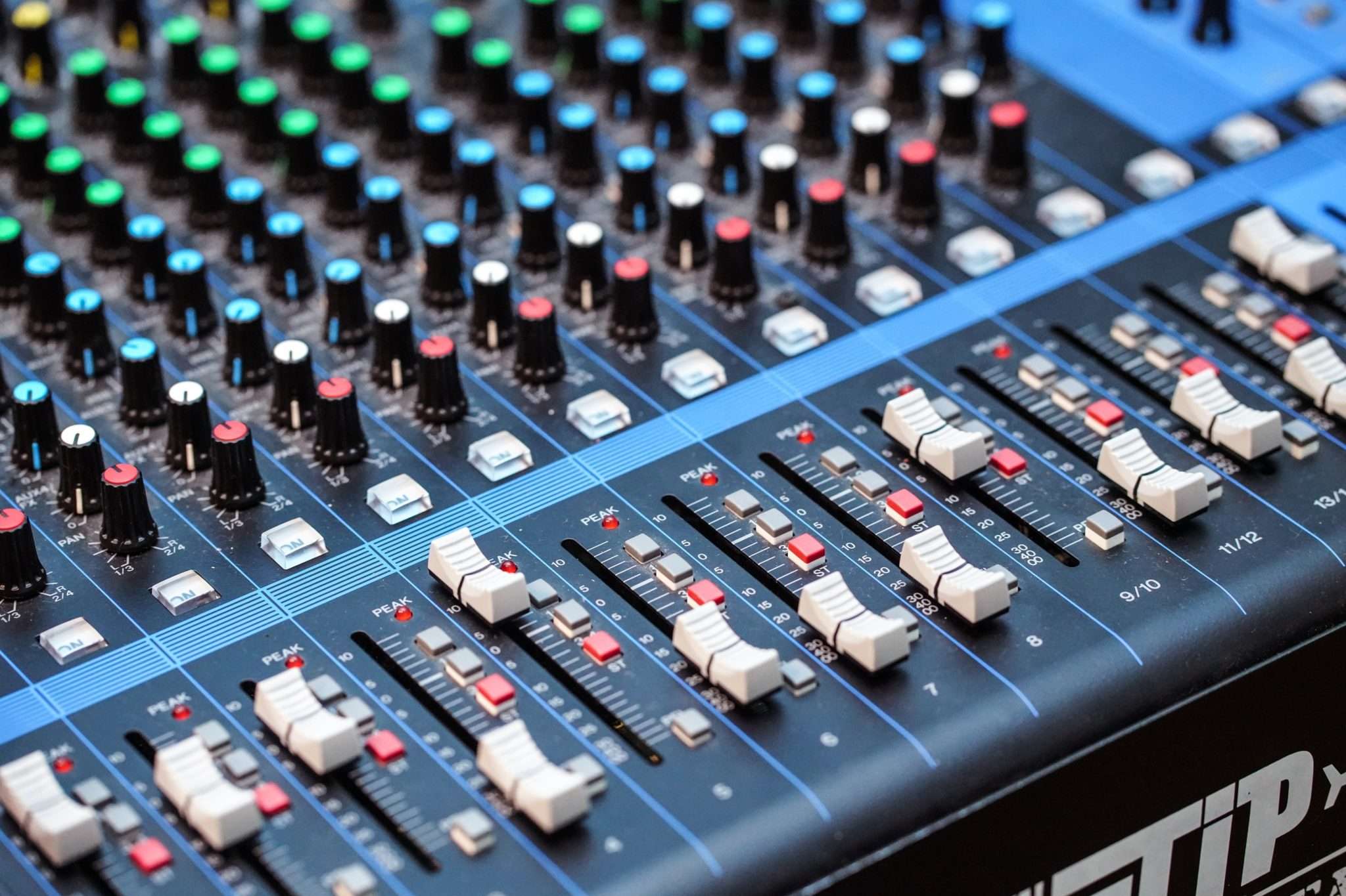 Image of Audio Mixer Board