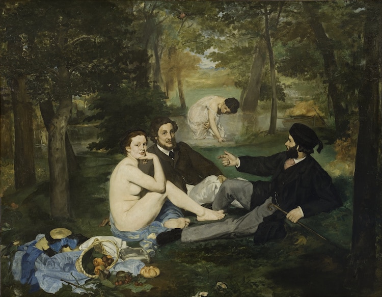 AH-Edouard Manet-Luncheon on the Grass-MyModernMet